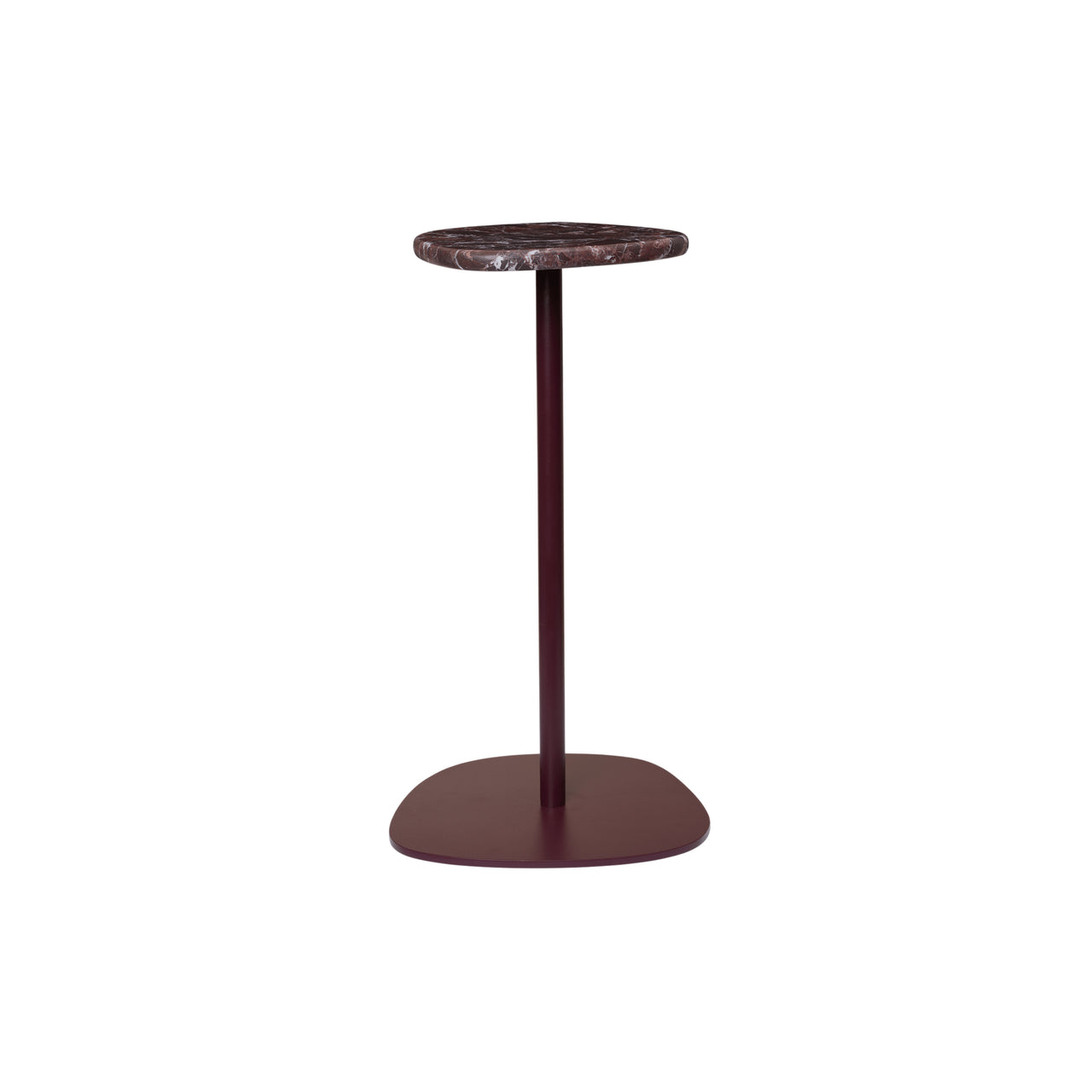 Plyo Accent Table: Dark Grape