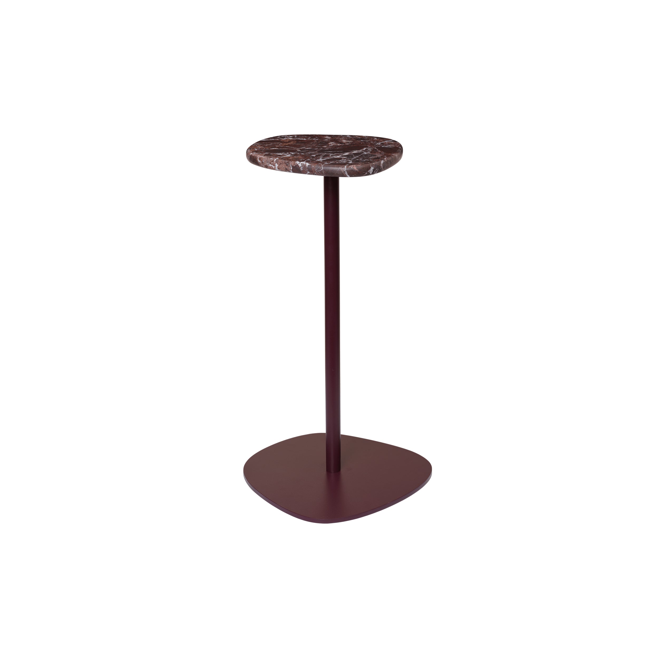 Plyo Accent Table: Dark Grape