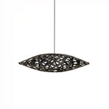 Flax Pendant Light: Medium + Black
