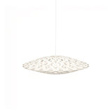Flax Pendant Light: Small + White