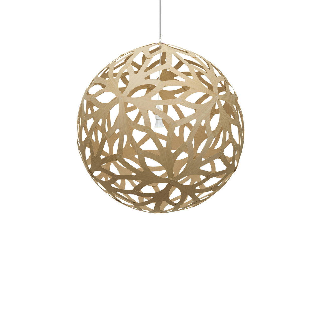 Floral Pendant Light: Extra Large + Bamboo