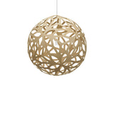 Floral Pendant Light: Extra Large + Bamboo