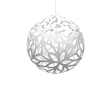 Floral Pendant Light: Extra Large + White