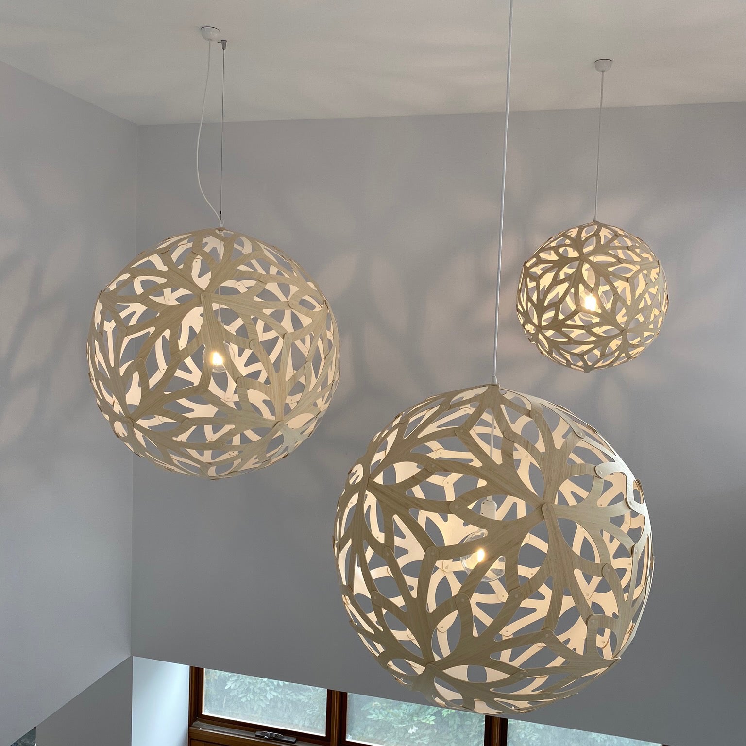 Floral Pendant Light: Extra Small + LS