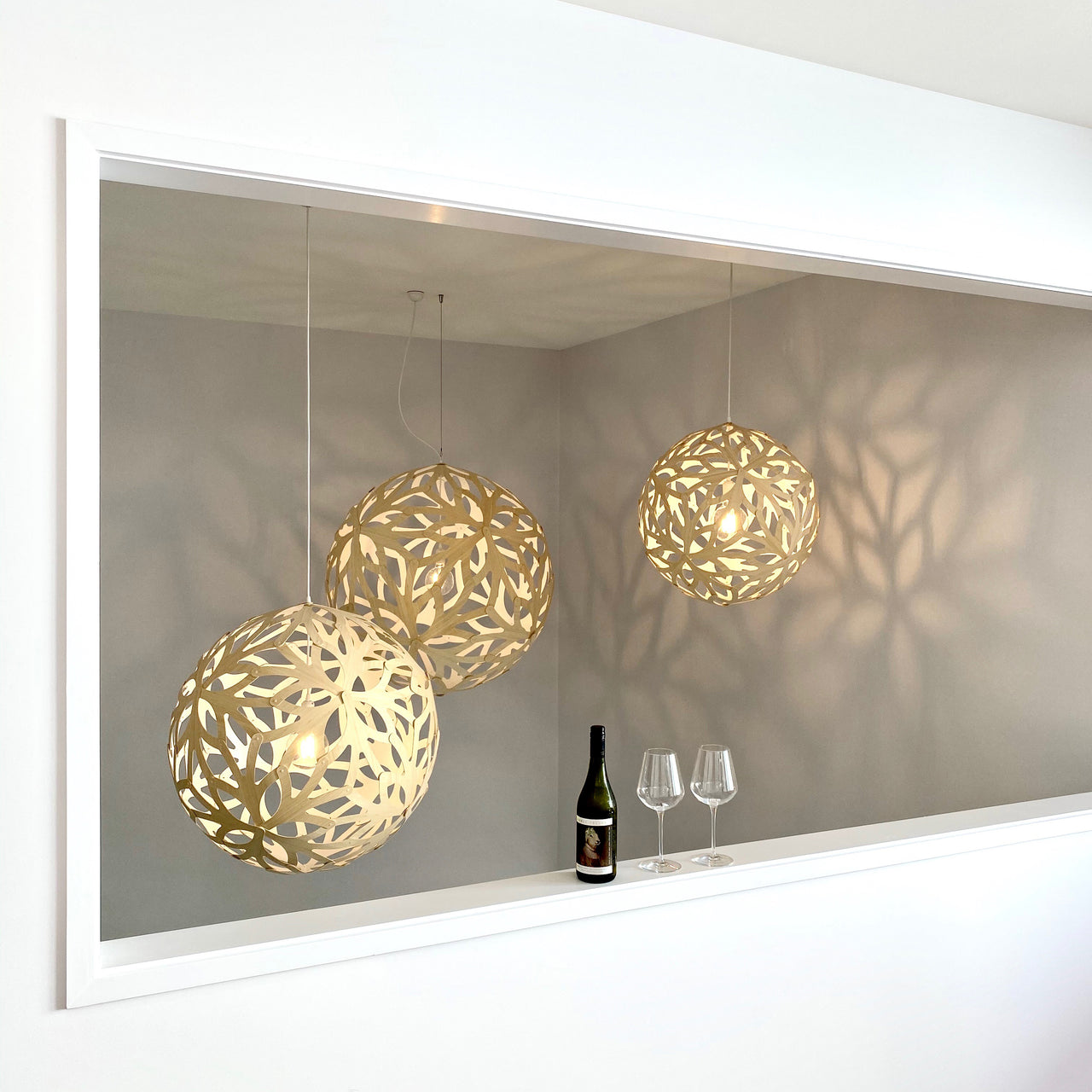 Floral Pendant Light: Large + LS
