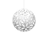 Floral Pendant Light: Large + White