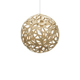 Floral Pendant Light: Large + Bamboo