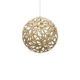 Floral Pendant Light: Medium + Bamboo