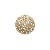 Floral Pendant Light: Small + Bamboo