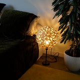 Floral Table Lamp: LS