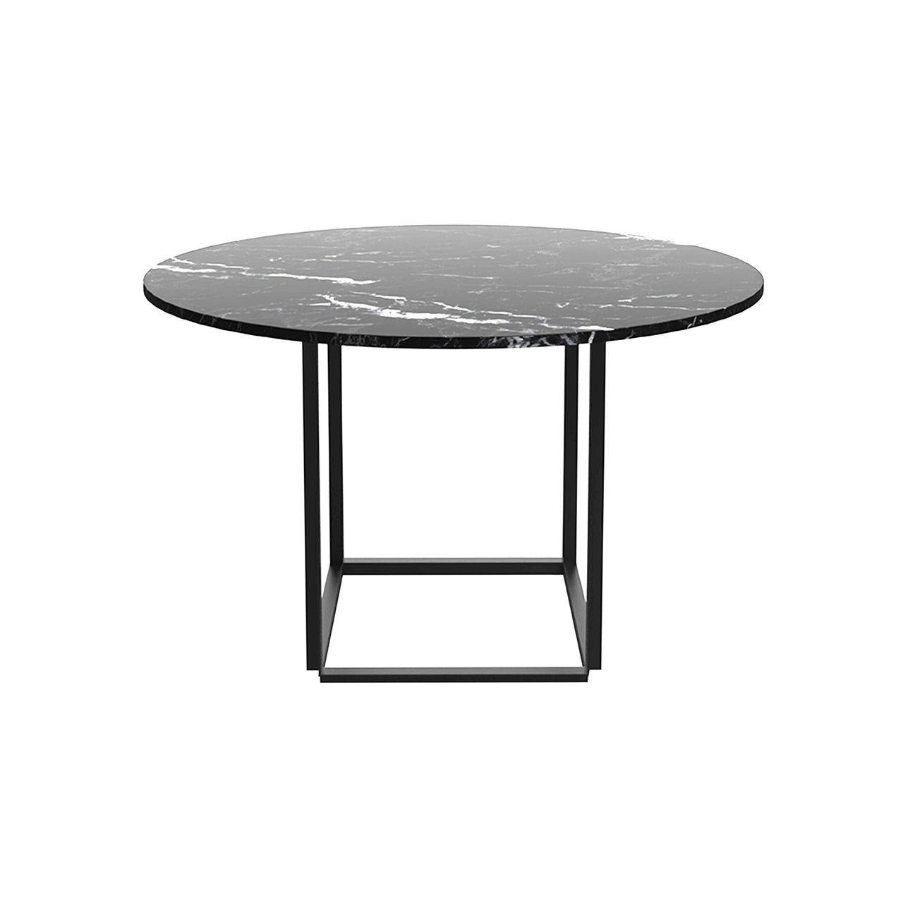 Florence Dining Table: Marble + Small - 47.2