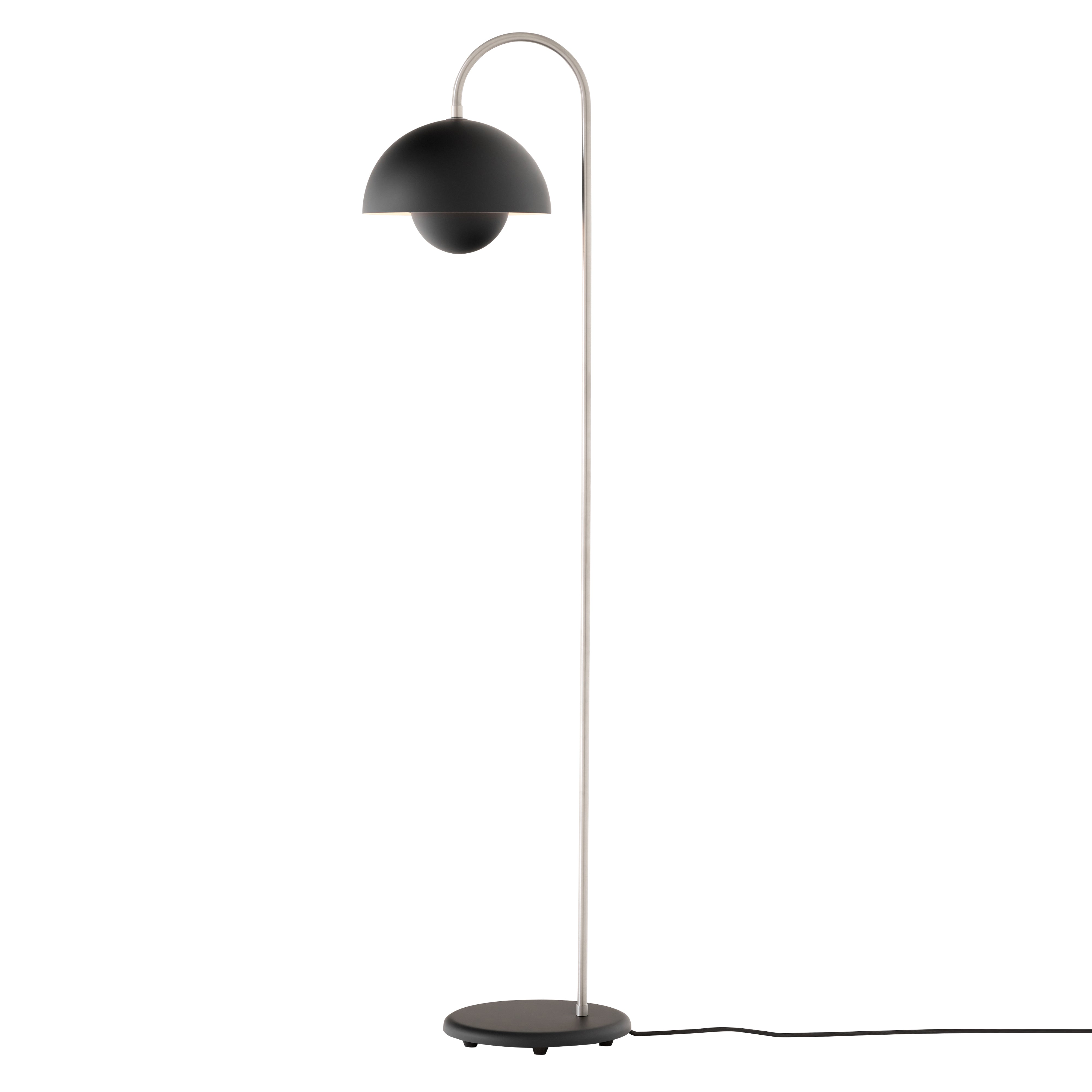 Flowerpot Floor Lamp VP12: Matt Black