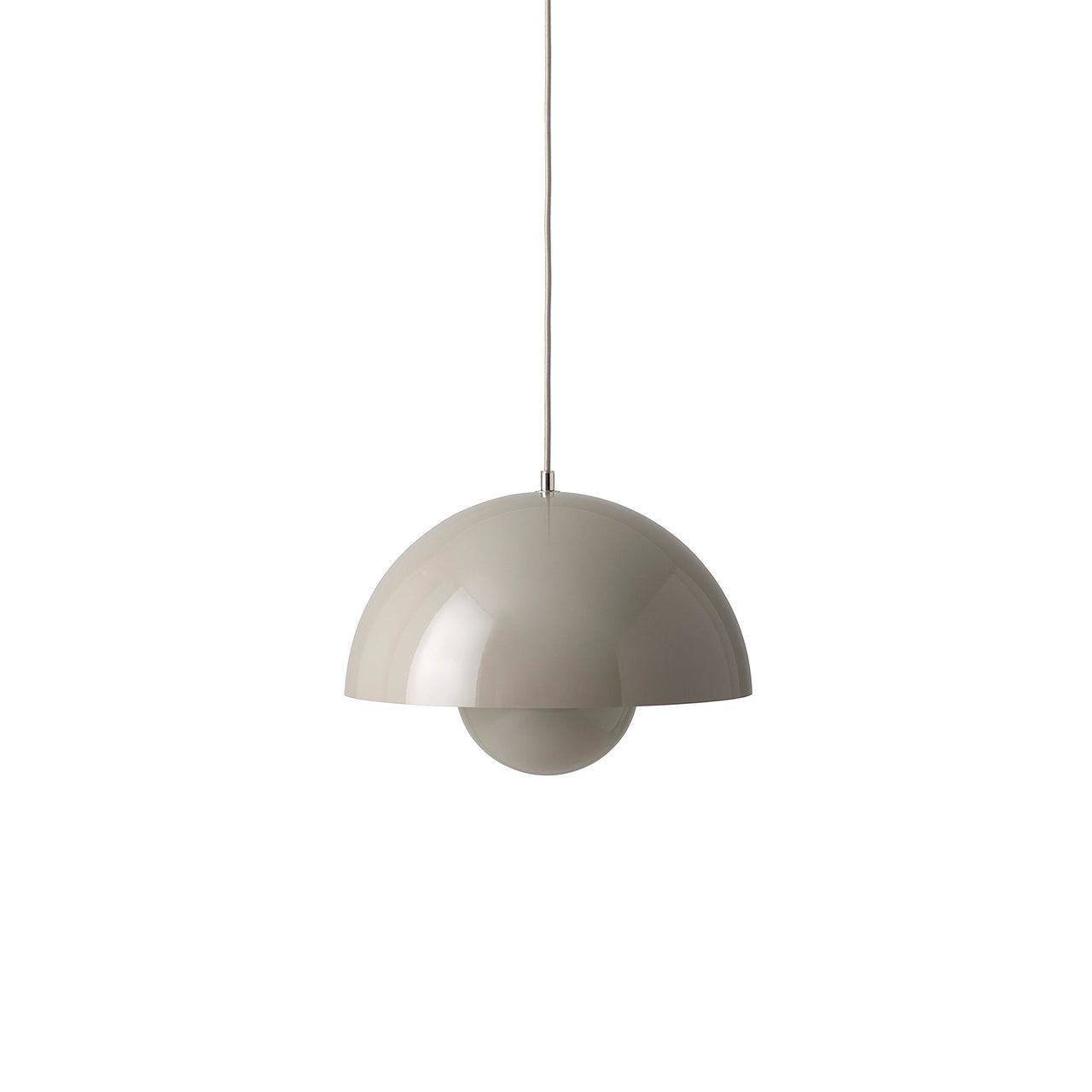 Big FlowerPot VP2 Pendant: Grey Beige