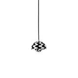 Flowerpot Pendant VP10: Black + White + Black