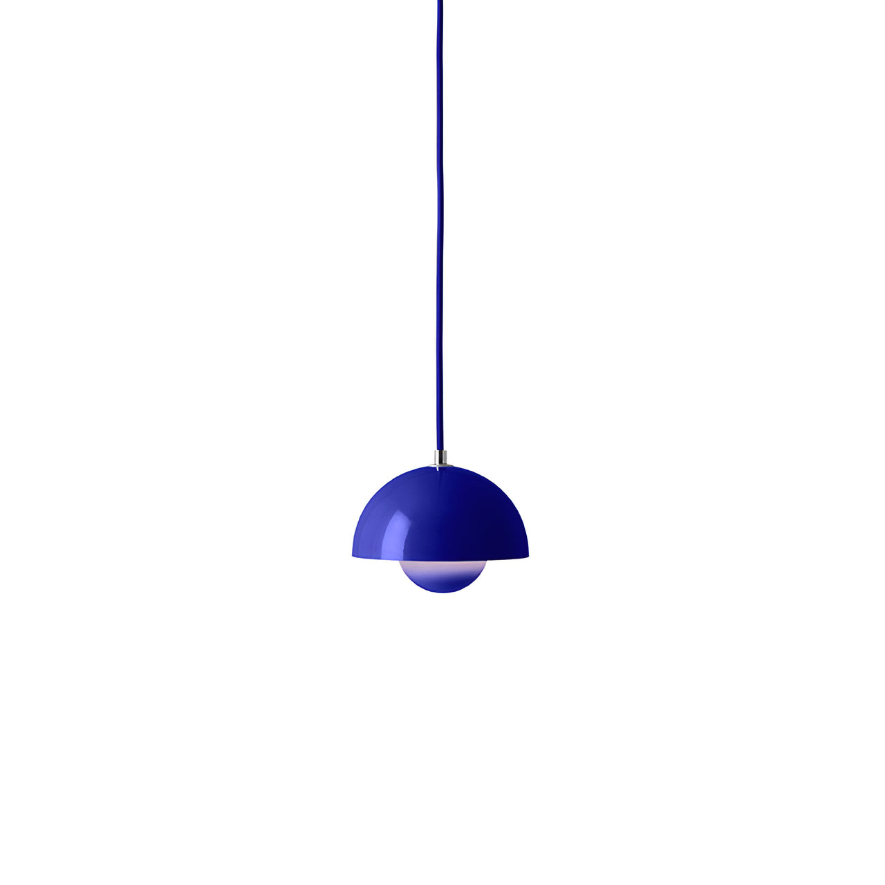 Flowerpot Pendant VP10: Cobalt Blue