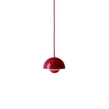 Flowerpot Pendant VP10: Vermilion Red