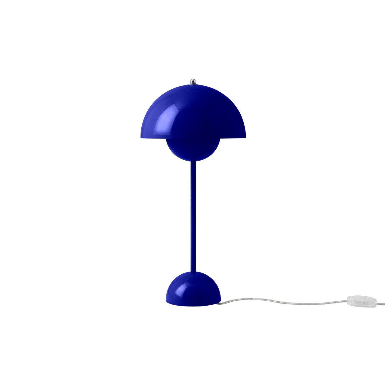 FlowerPot VP3 Table Lamp: Cobalt Blue