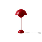 FlowerPot VP3 Table Lamp: Vermilion Red
