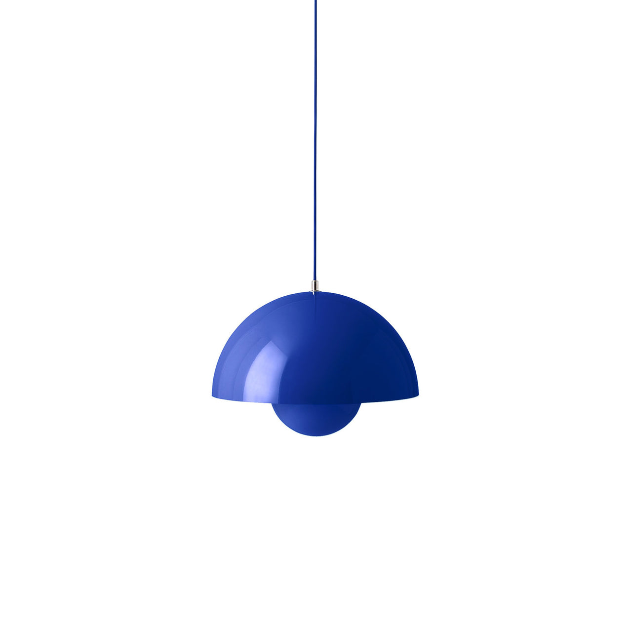 Flowerpot Pendant VP7: Cobalt Blue