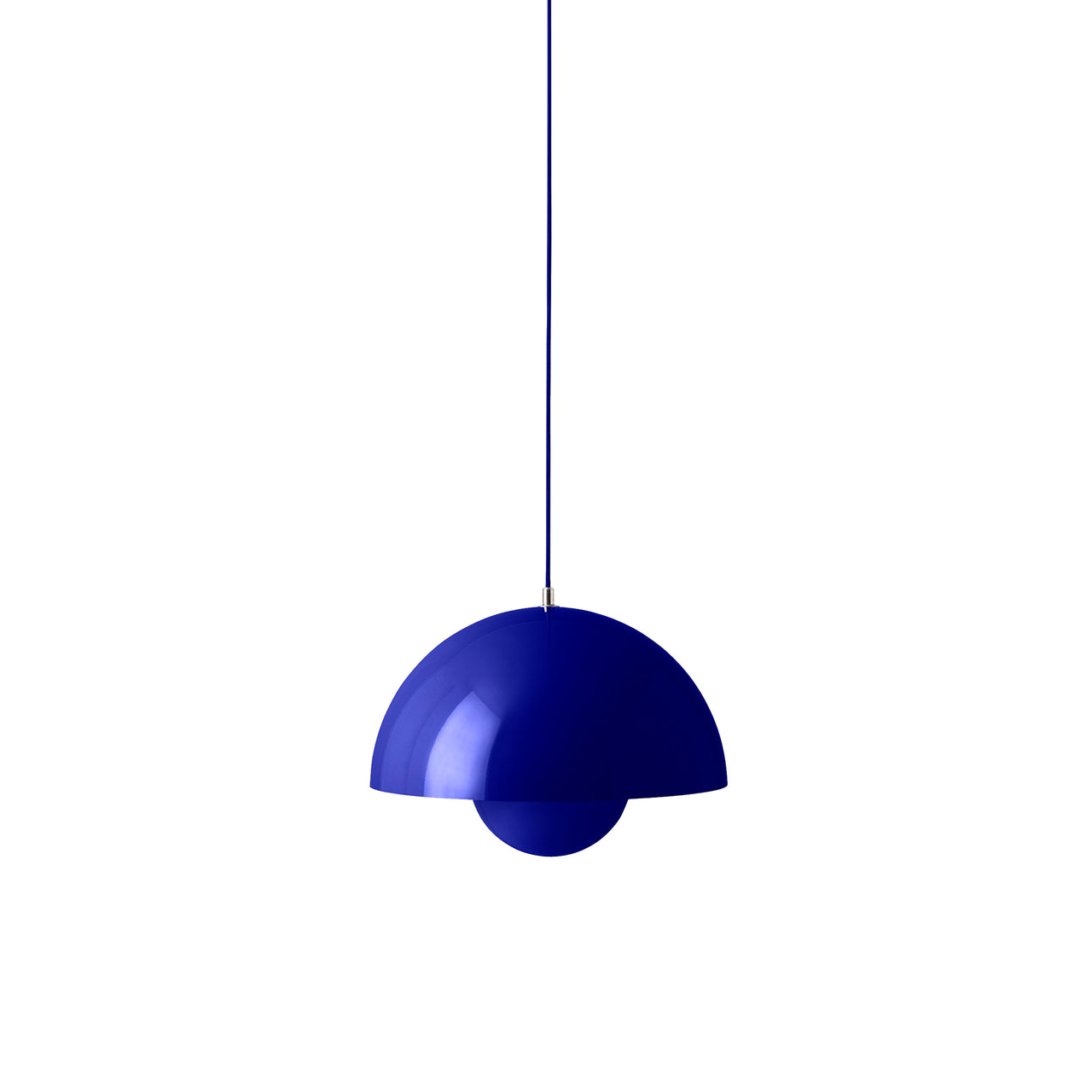 Flowerpot Pendant VP7: Cobalt Blue