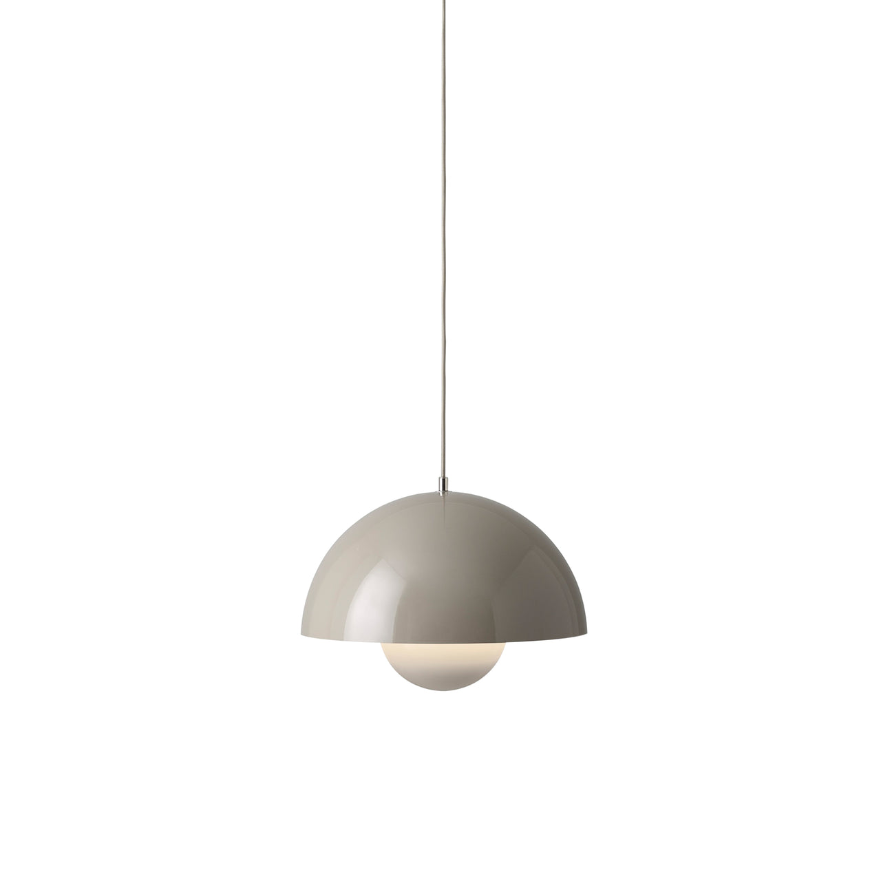 Flowerpot Pendant VP7: Grey Beige