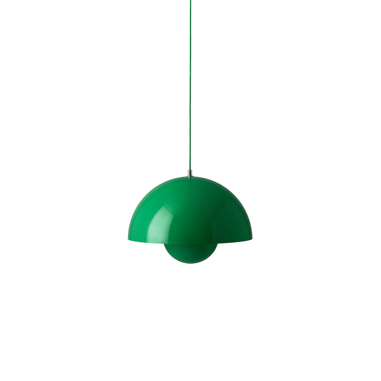 Flowerpot Pendant VP7: Signal Green