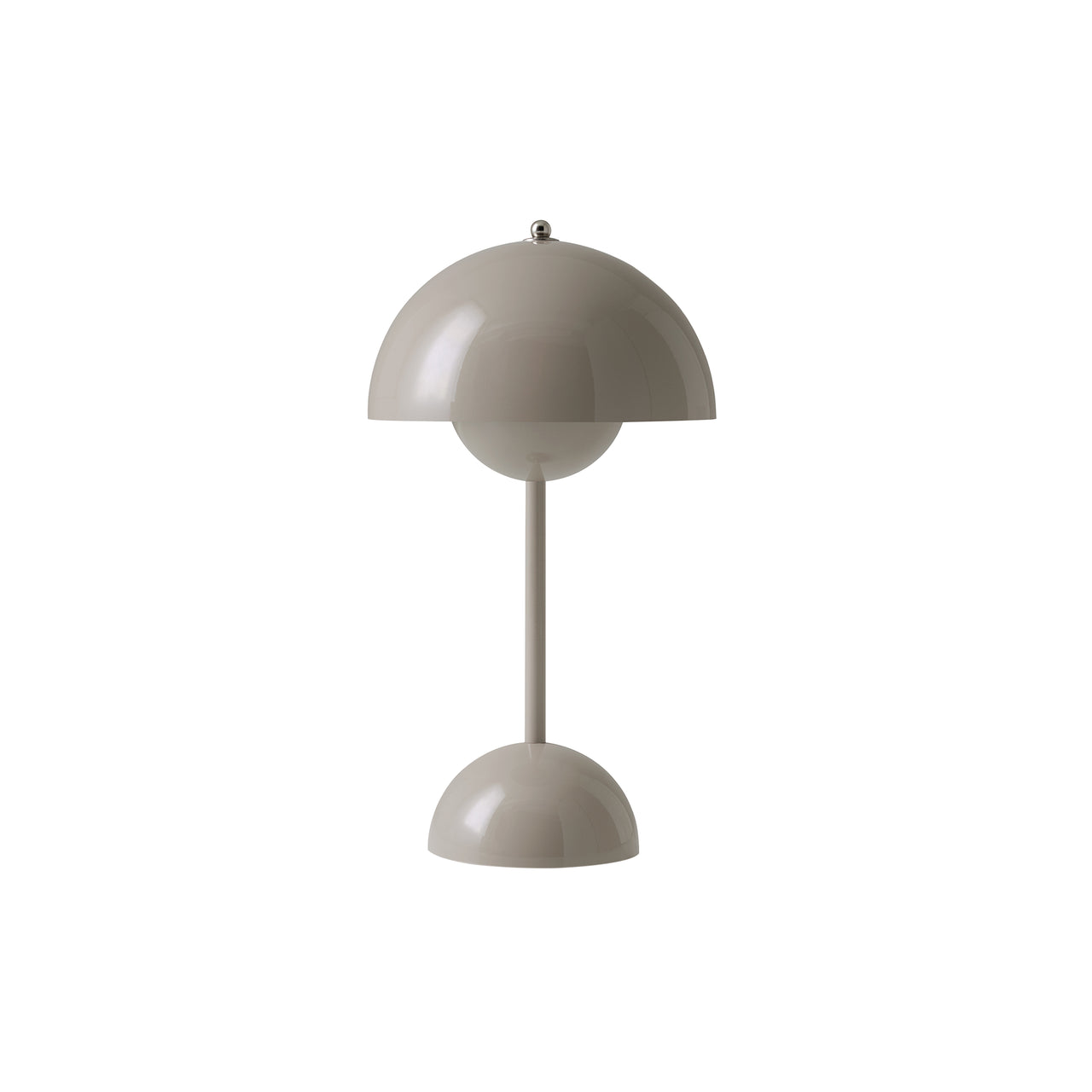 Flowerpot Portable Table Lamp: VP9 + Grey Beige