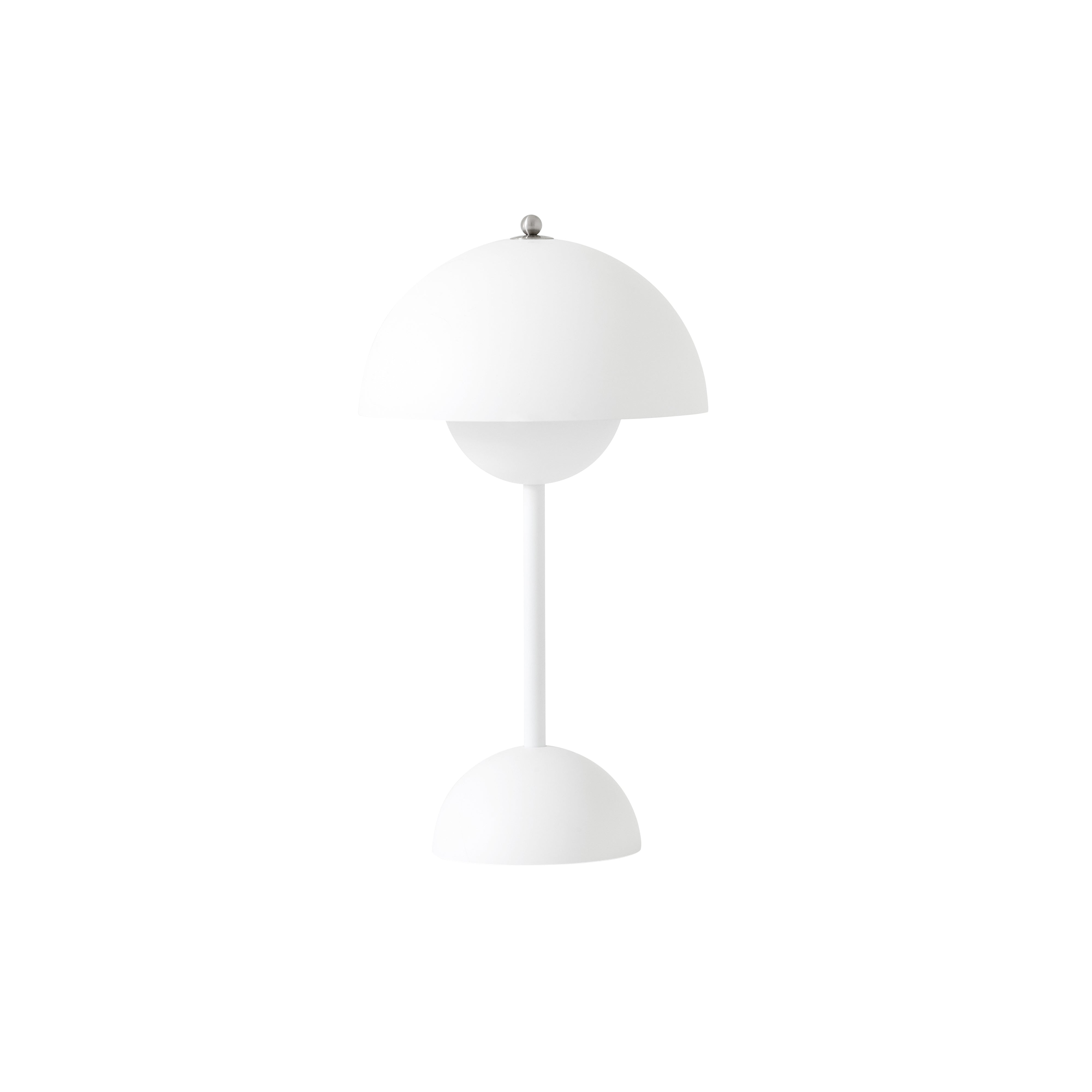 Flowerpot Portable Table Lamp: VP9 + Matt White