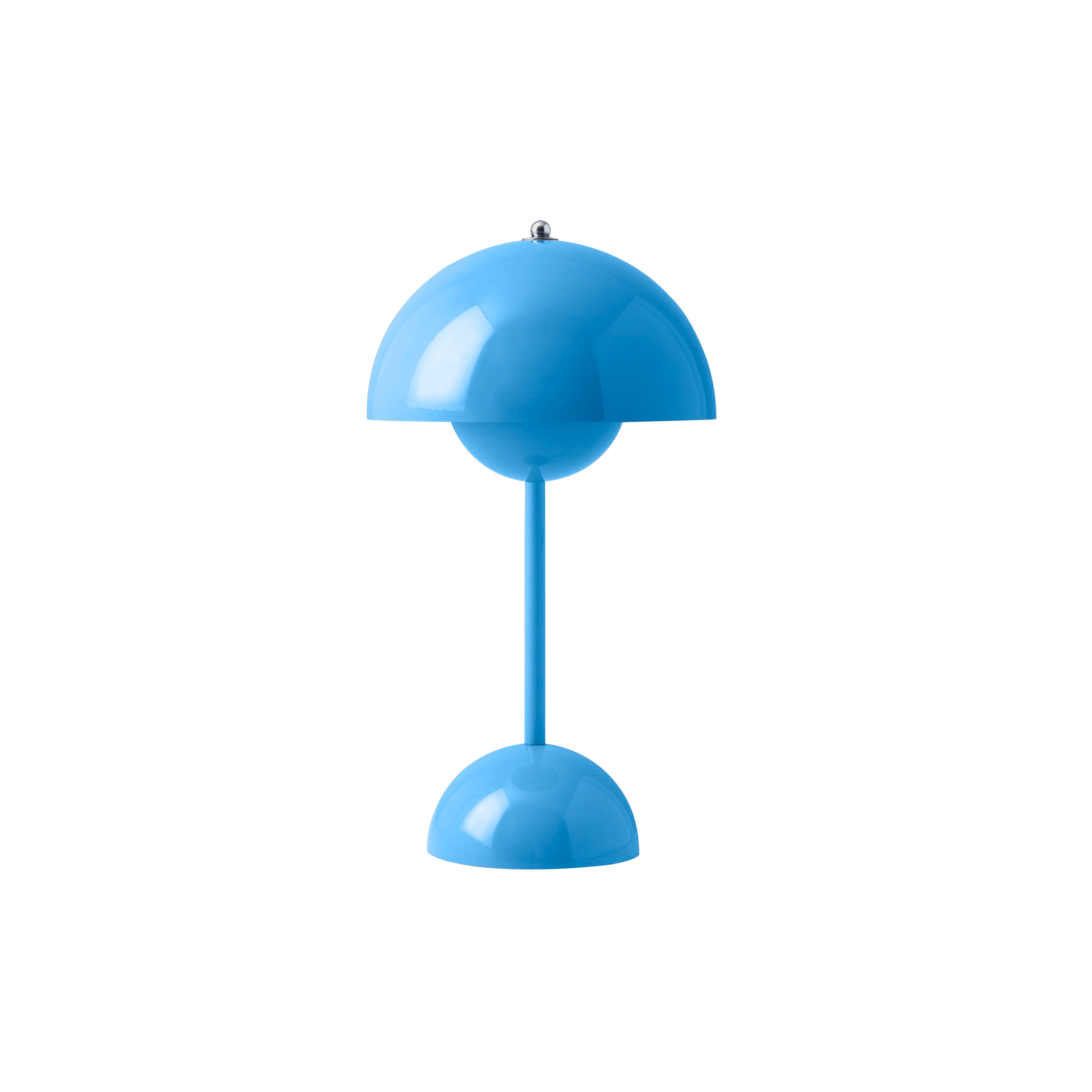 Flowerpot Portable Table Lamp: VP9 + Swim Blue
