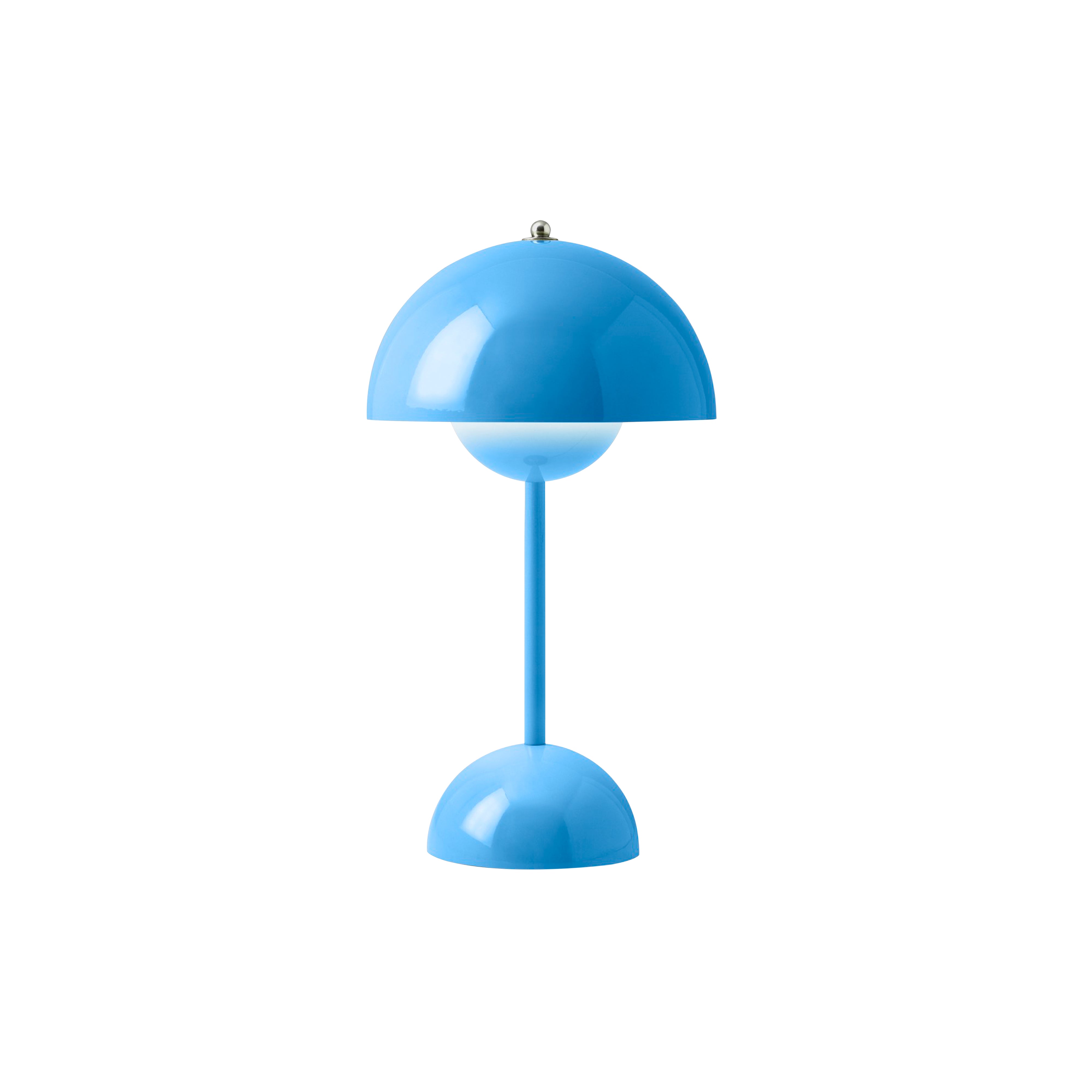 Flowerpot Portable Table Lamp: VP9 + Swim Blue