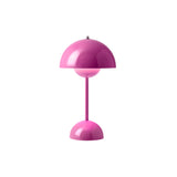 Flowerpot Portable Table Lamp: VP9 + Tangy Pink