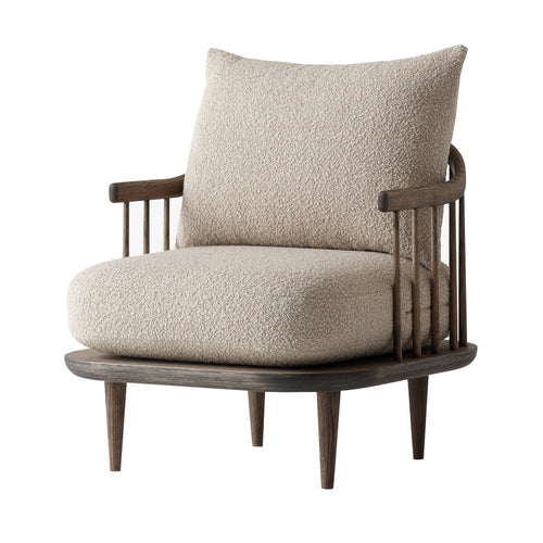Fly Series SC10 Lounge Chair: Smoked Oiled Oak