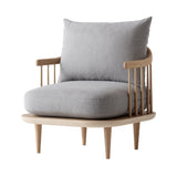 Fly Series SC10 Lounge Chair: Oiled Oak + Hot Madison Reboot 094