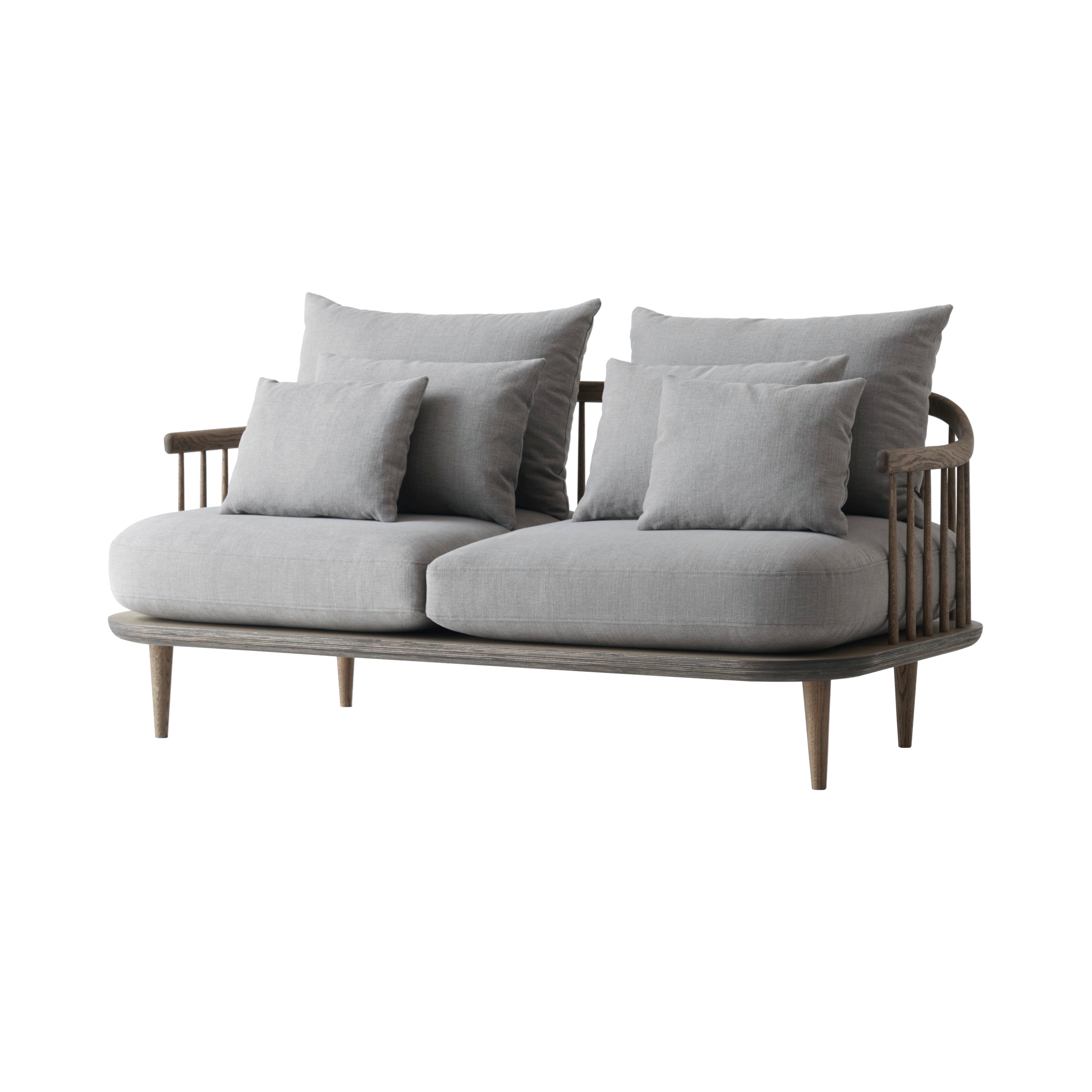 Fly Series Sofa: SC2 + Smoked Oiled Oak