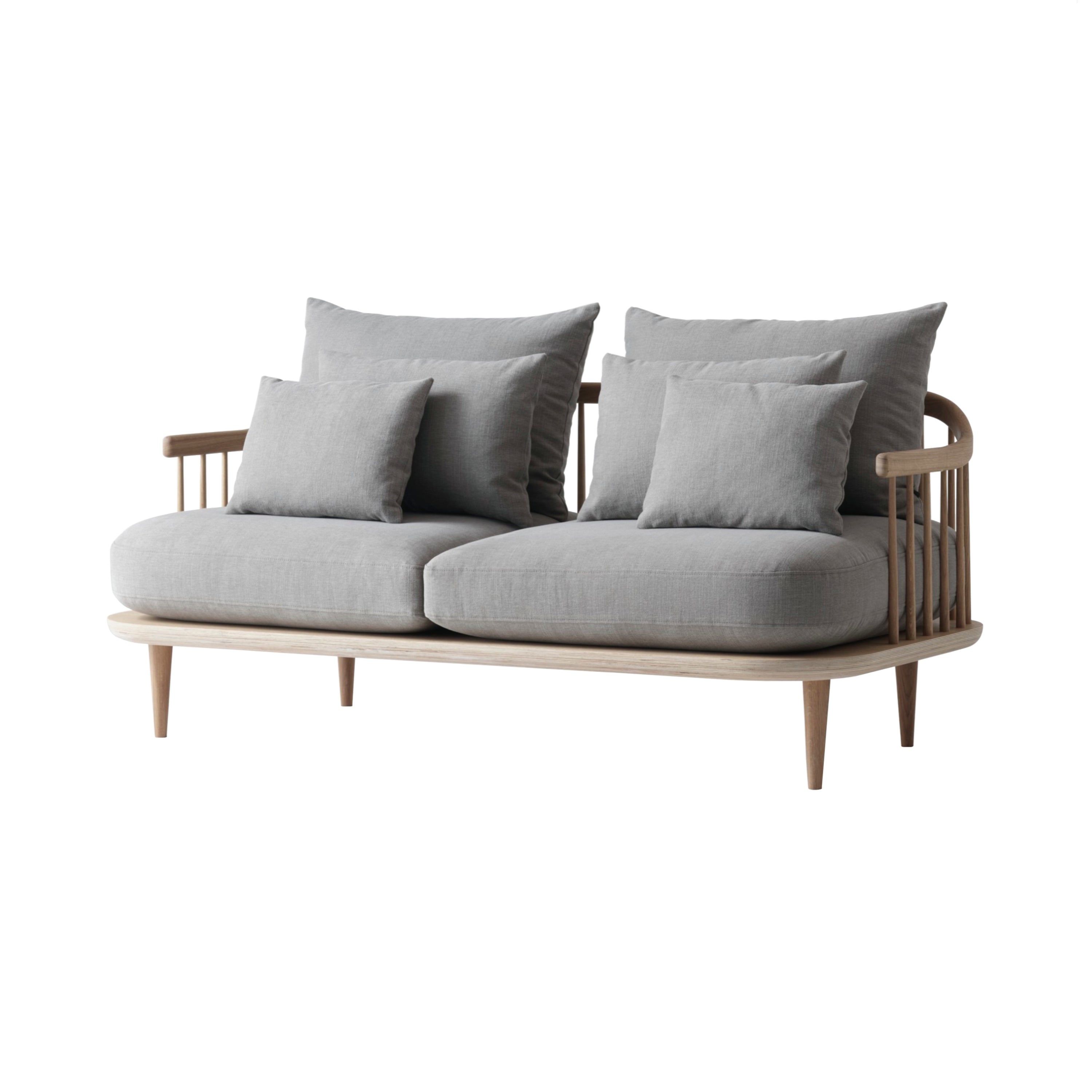 Fly Series Sofa: SC2 + Oiled Oak