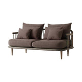 Fly Series Sofa: SC2 + Smoked Oiled Oak + Hot Madison Reboot 093