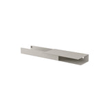 Folded Platform Shelf: Grey