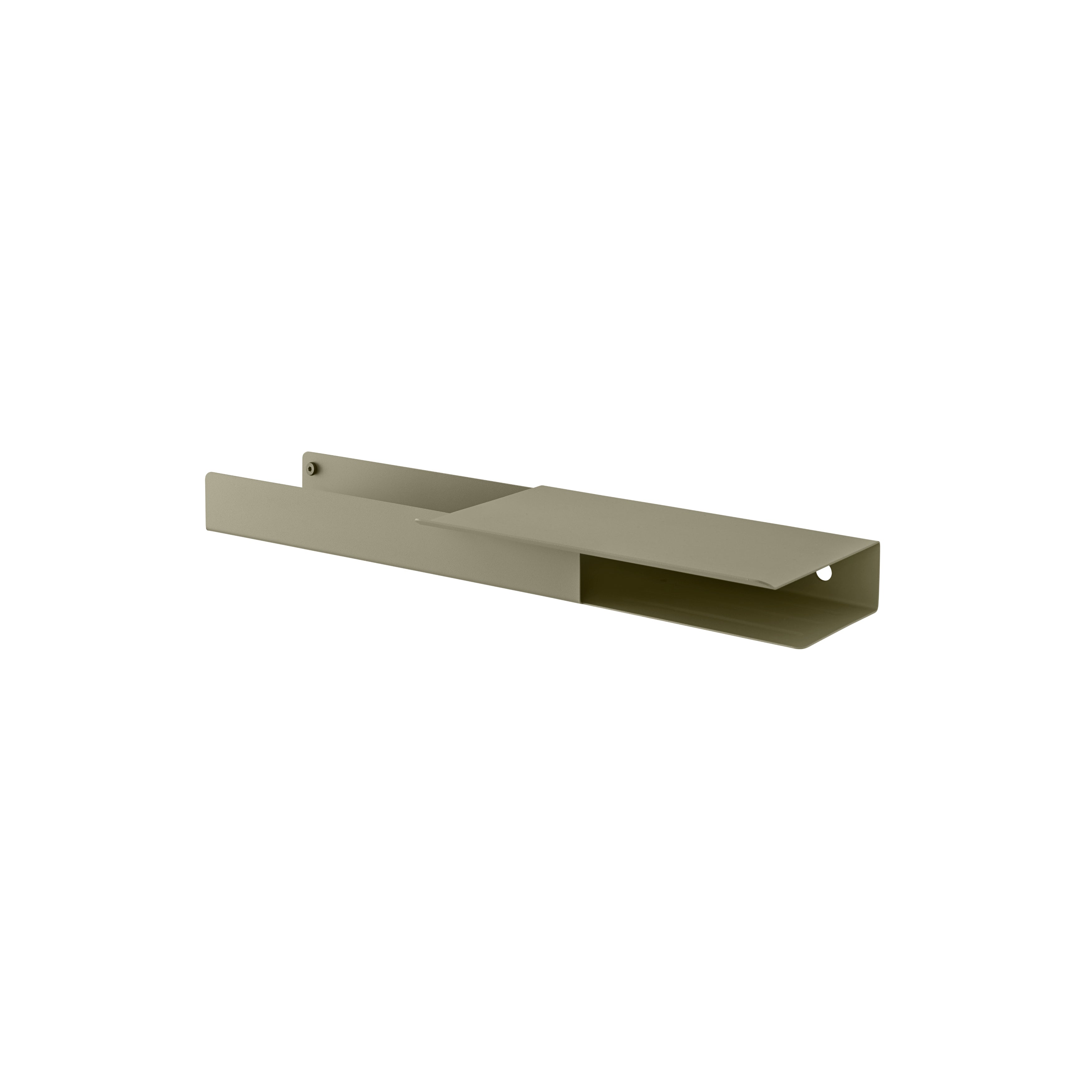 Folded Platform Shelf: Olive