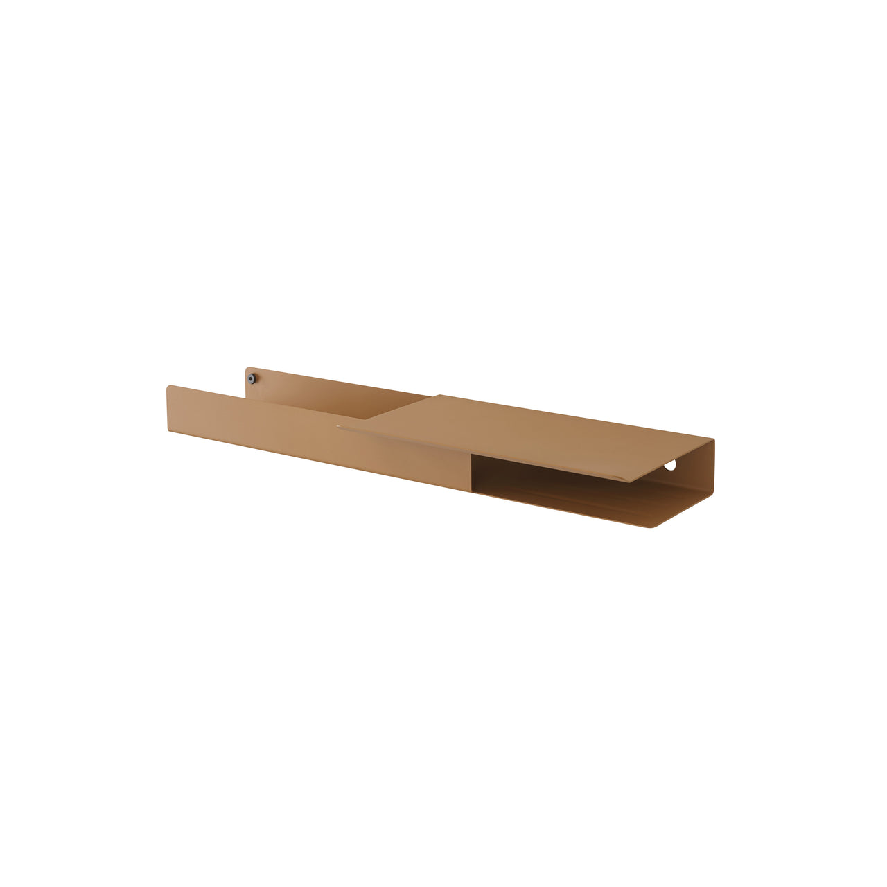 Folded Platform Shelf: Burnt Orange