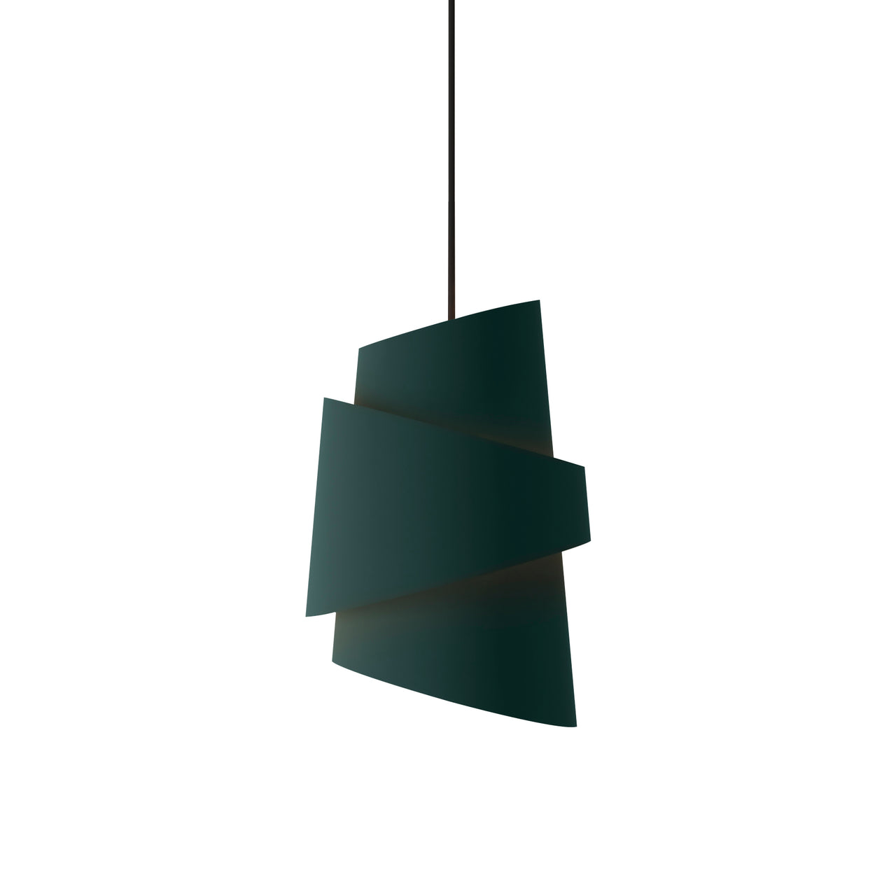 Croissant Pendant Light: Spruce