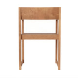 01 Arm Chair: Warm Brown Birch + Without Cushion