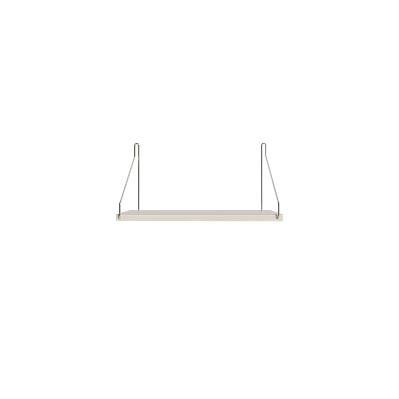 Shelf D20: Steel + Warm White Steel + Small - 15.7