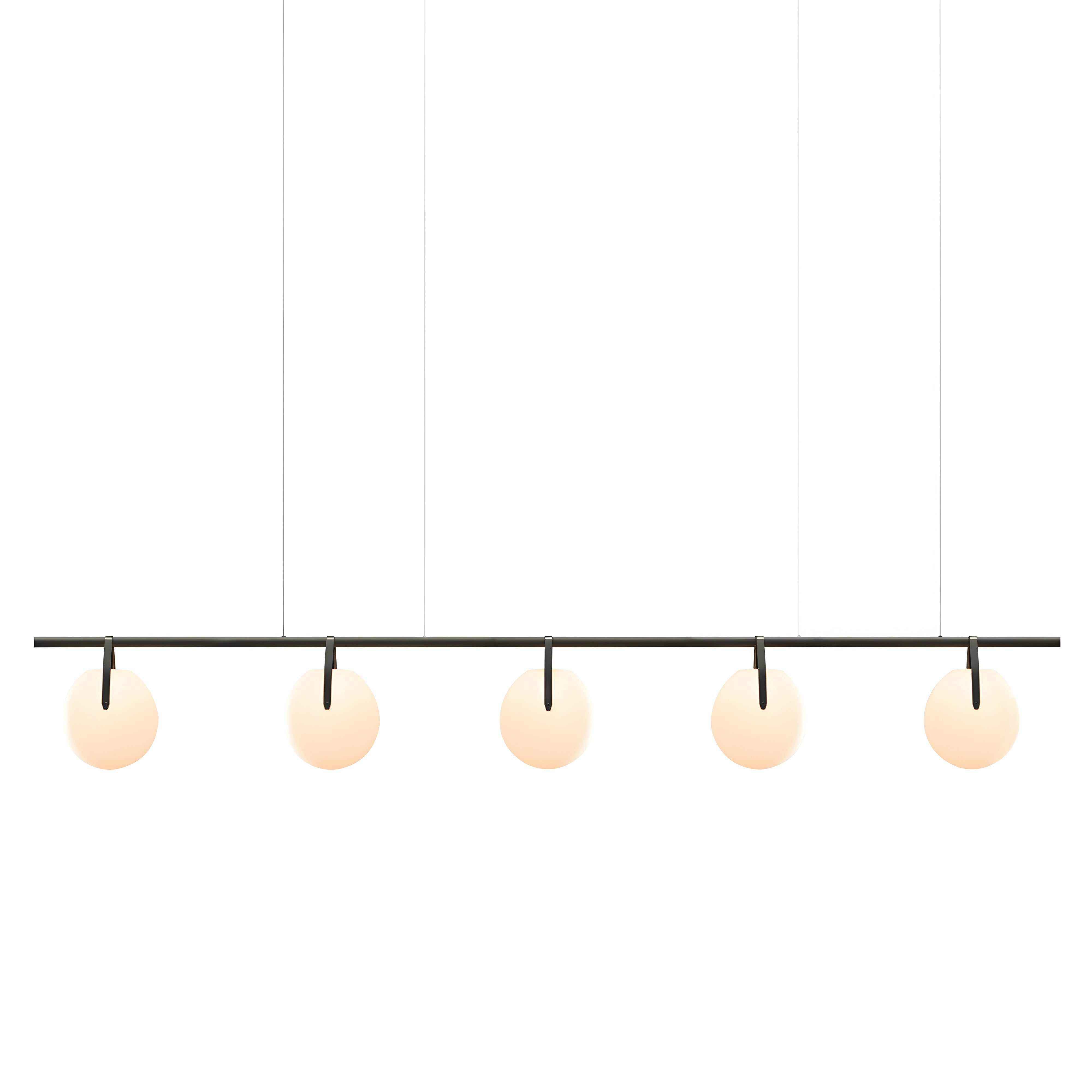 Gala 114 Chandelier: Symmetrical Large Globes