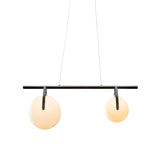 Gala 42 Chandelier: Symmetrical Mixed Globes