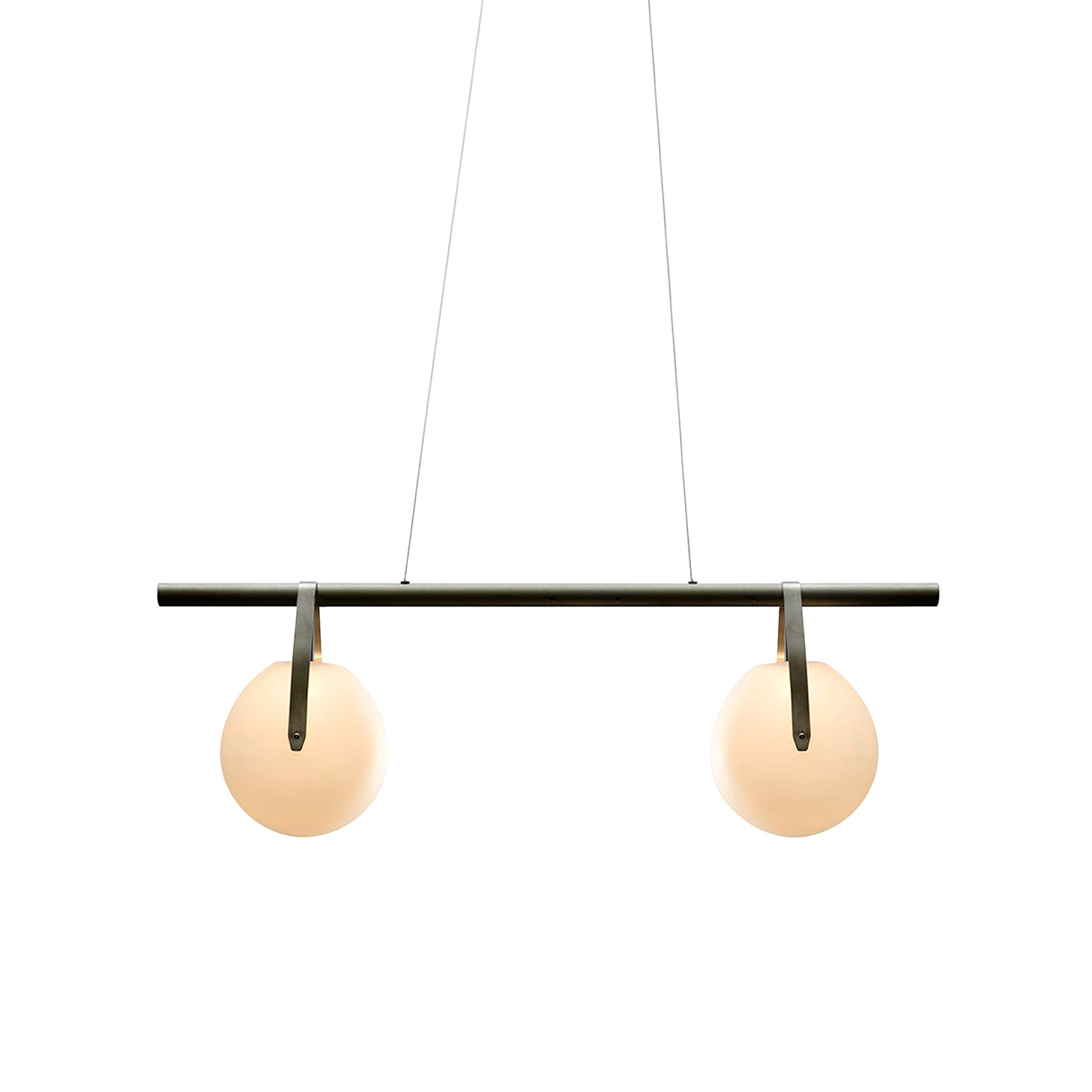 Gala 42 Chandelier: Symmetrical Small Globes