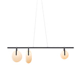 Gala 72 Chandelier: Asymmetrical Mixed Globes