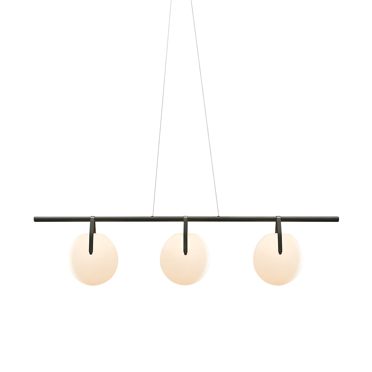 Gala 72 Chandelier: Symmetrical Large Globes