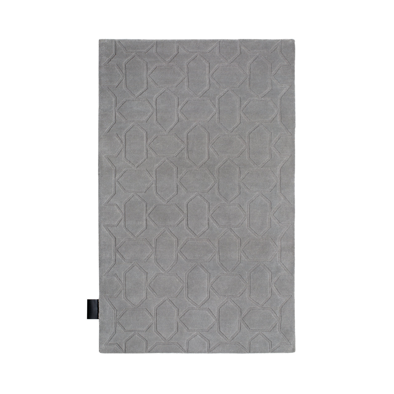 Gems Relief Rug: Small + Silver