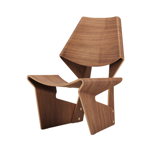GJ Bow Chair: Walnut