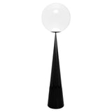 Globe Cone Fat Floor Light: Opal